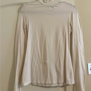 Express Soft Cream Long Sleeve Top